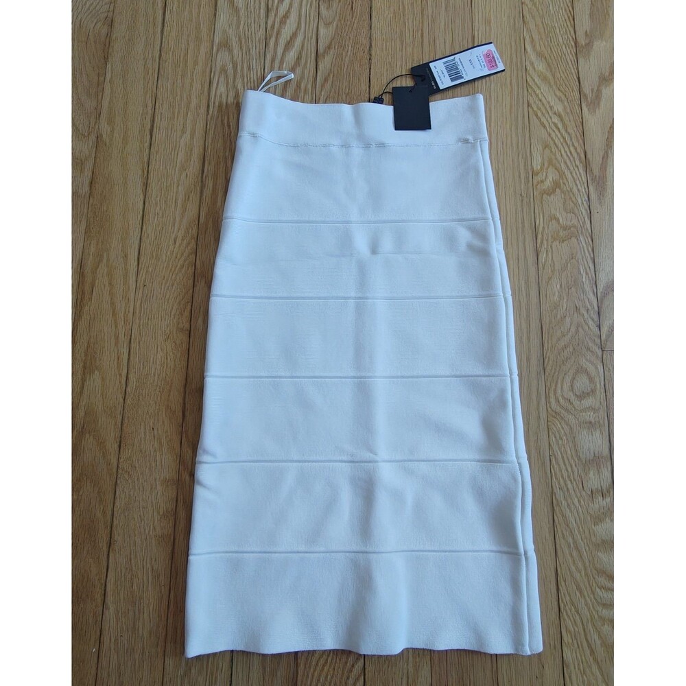 BCBG Max Azria Bandage Skirt XXS Bodycon Stretch Fitted Mini Pencil Alexa